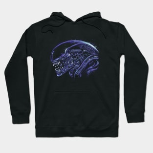 Space Nightmare (Horror purple) Hoodie